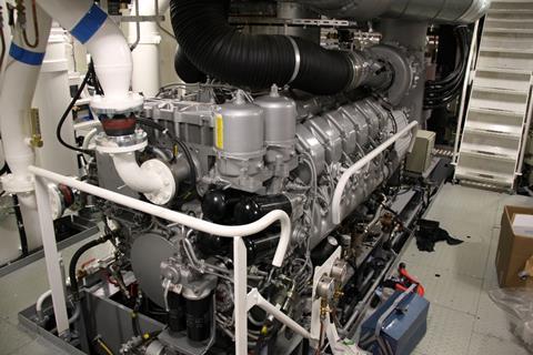 Along with the main engines the main MTU auxiliaries can operate in a hazardous atmosphere.